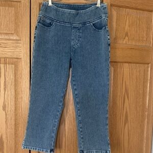 Belle by Kim Gravel Blue Ankle Jeans